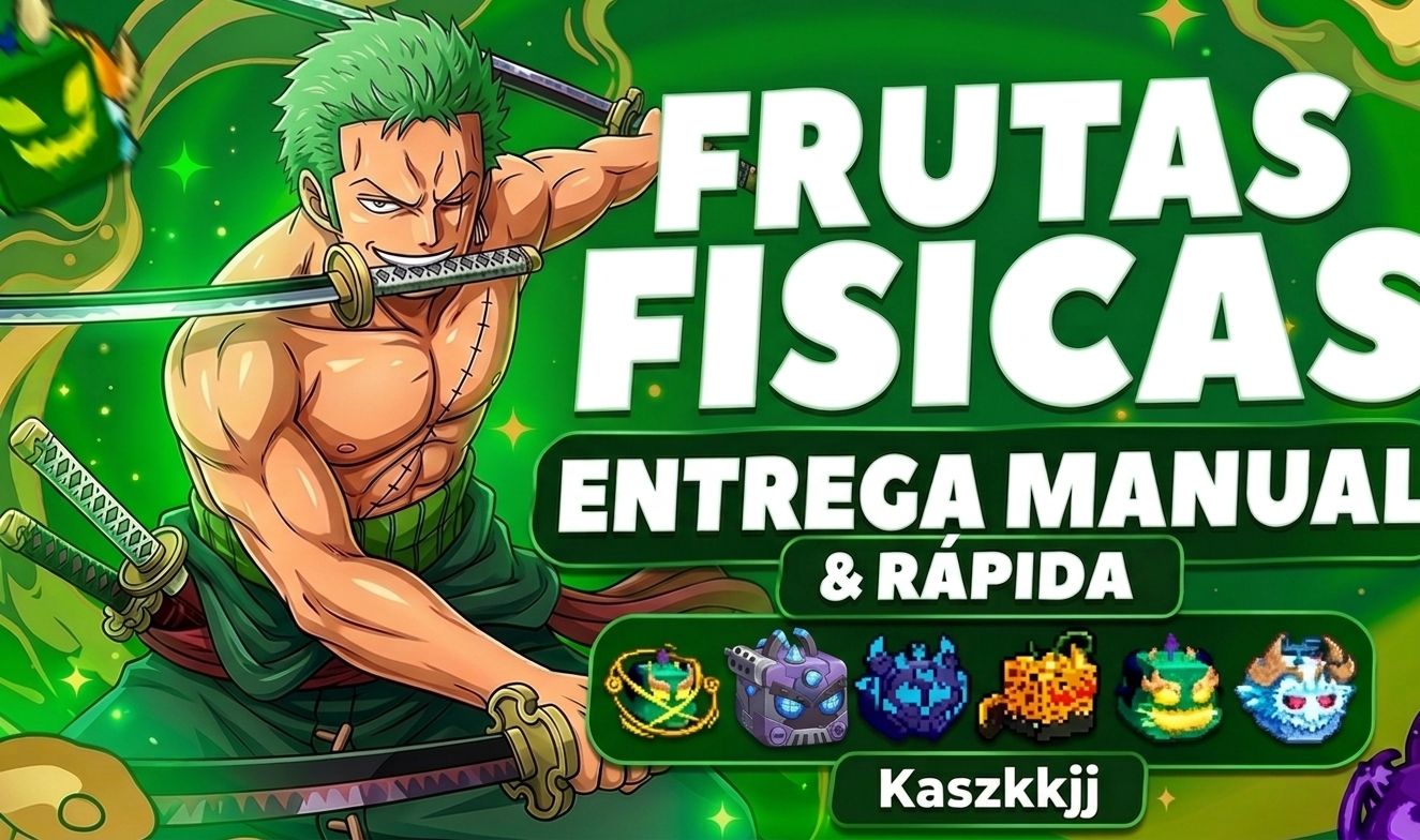 !! MELHORES PREÇOS!! (DRAGON WEST EAST, MAGNET) FRUTAS FISICAS BLOX FRUITS