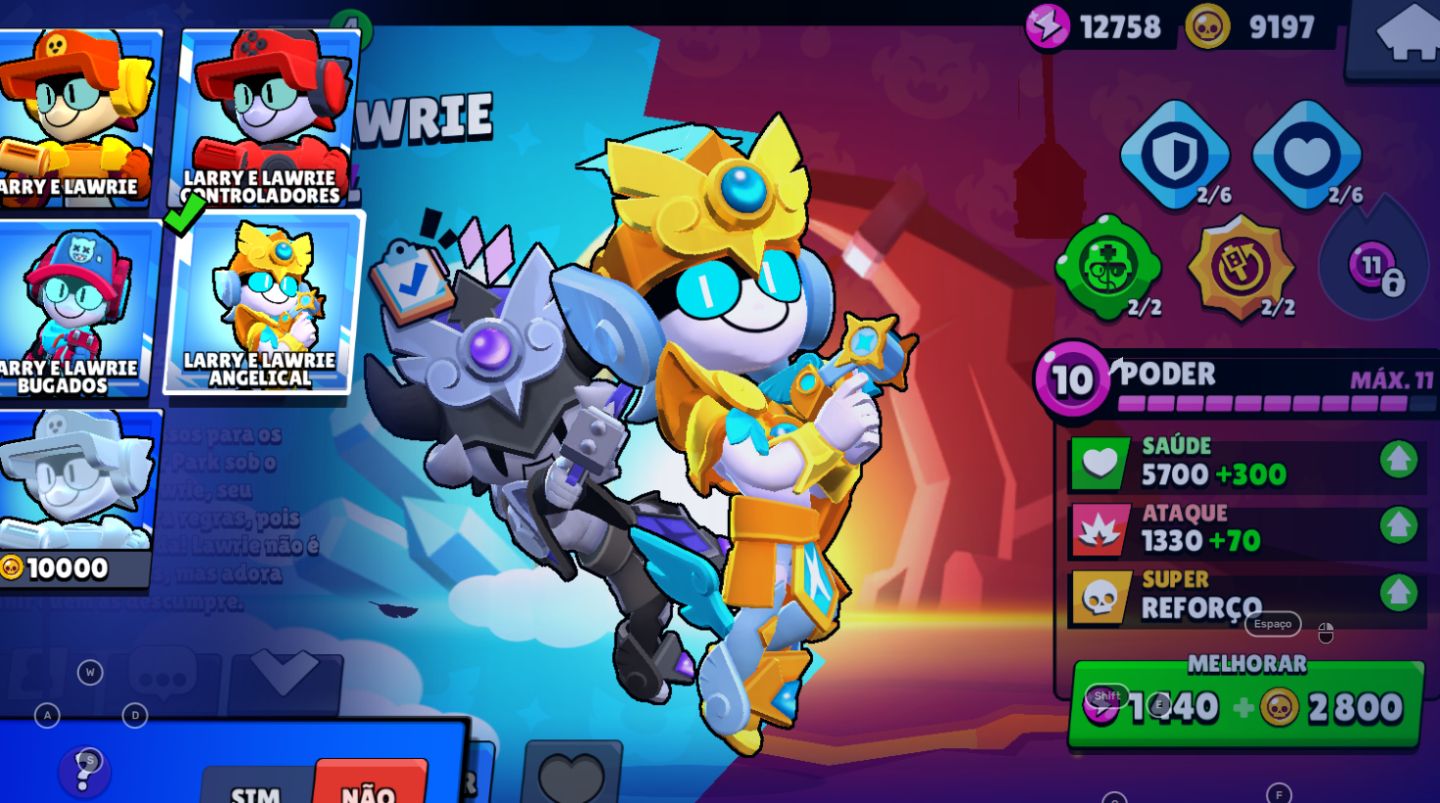 Conta Brawl Stars Com varios lendarios e skins exclusivas do kenji e de passes