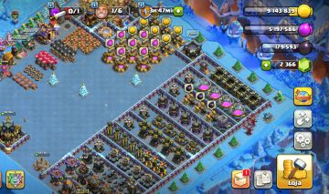 CONTA CLASH OF CLANS CV 17