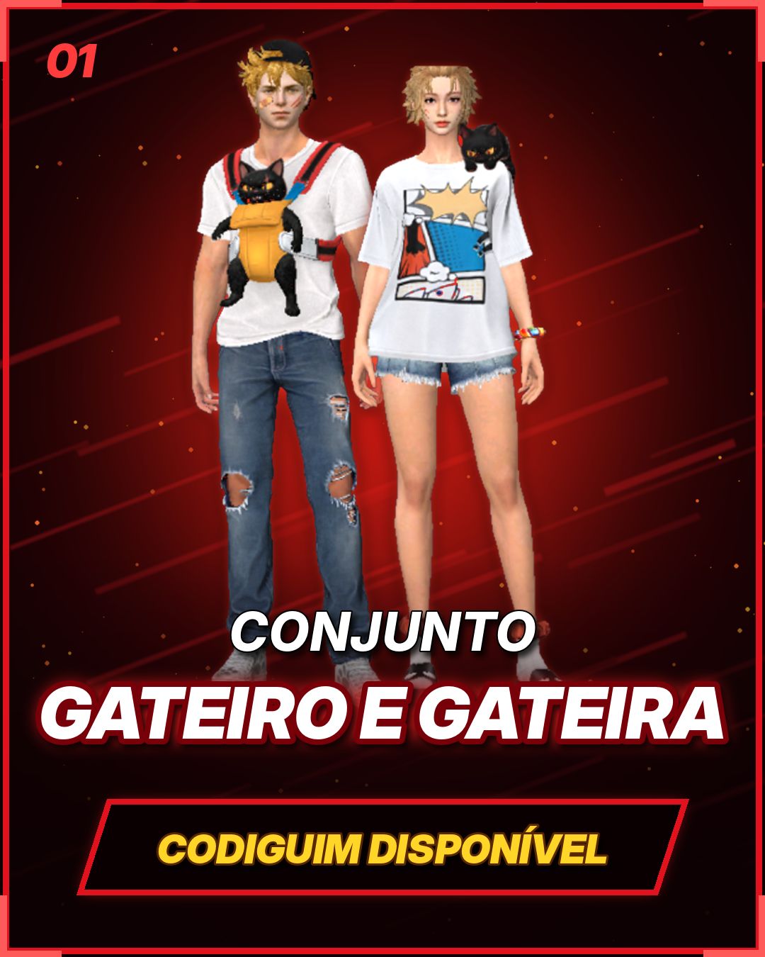 CODIGUINS CONJUNTOS MÊS OUTUBRO