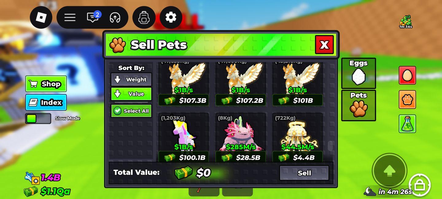 [Conta Steal a Egg] 300B/S Melhor preço