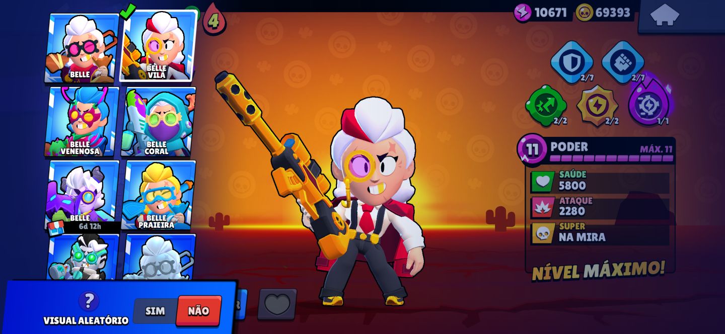 CONTA DE BRAWL STARS FULL MESTRE E MAXIMIZADA