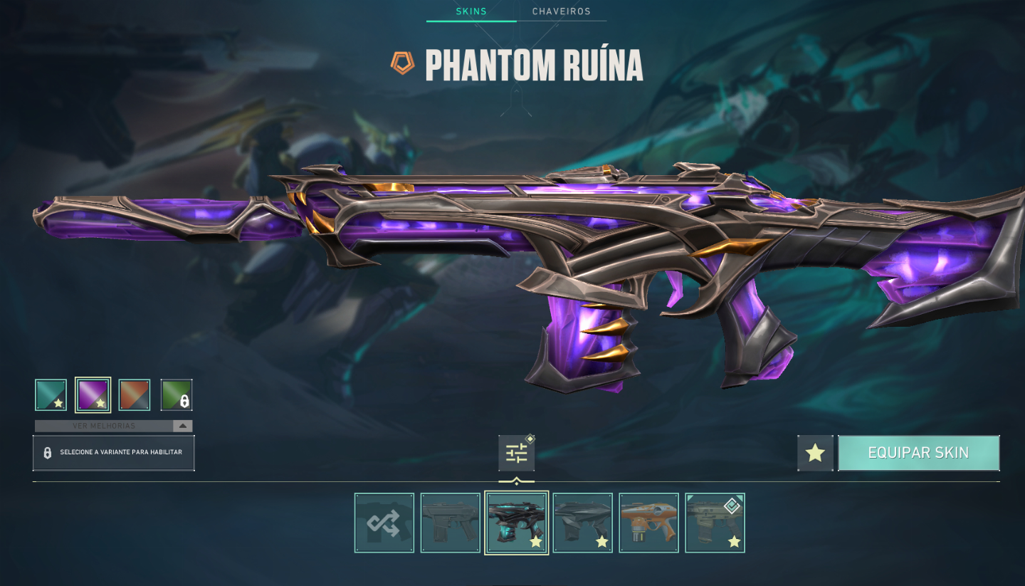 CONTA VALORANT COM MUITAS SKINS!!
