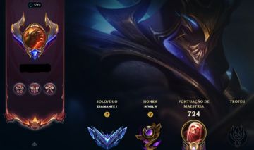 Conta de League of Legends