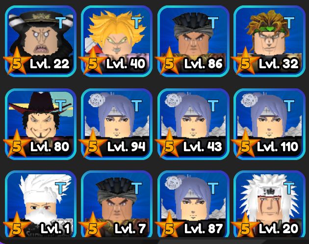 PERSONAGENS ALL STAR TOWER DEFENSE ASTD (PREÇO NEGOCIÁVEL)