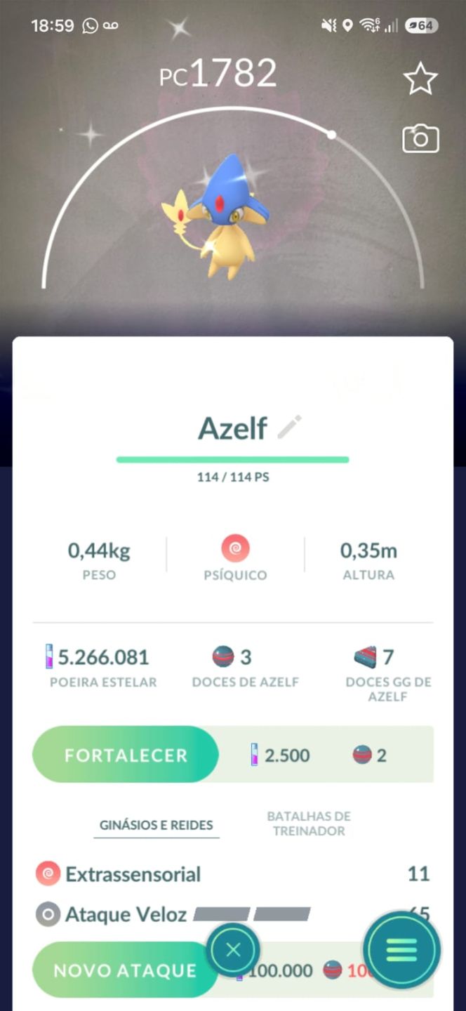 Contas pokémon GO Lv44+ | 600K+ Stardust | 100IV | 4+ Shiny | Entrega automática
