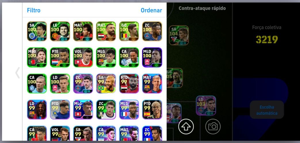 Conta efootebol ótima para subir rank com salah blitz culler e muito mais