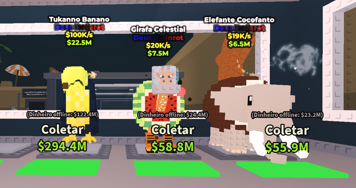 (UPDATE) STEAL A BRAINROT / ROUBE UM BRAINROT - MELHORES PREÇOS DA PLATAFORMA