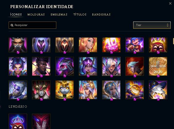 CONTA LOL MAIN KATARINA/ZED 375 SKINS | LV 617 | BR
