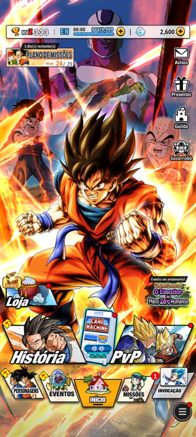 Conta de DB Legend com vários Ultras,LF,LR e equipamentos Godlys... Nível 320!!!