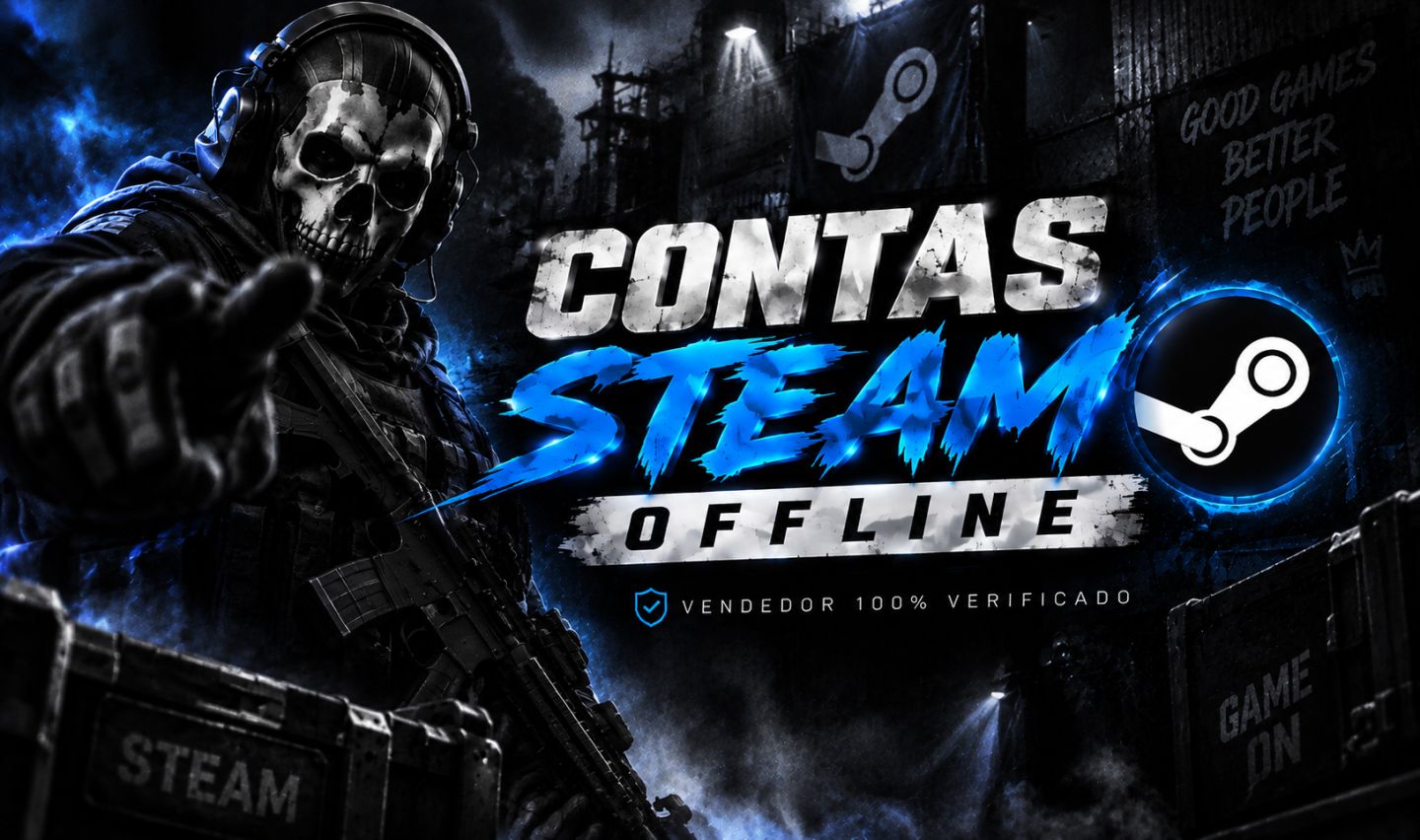 CONTAS STEAM OFFLINE [BARATAS]