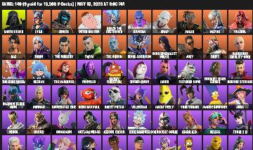 Conta Fortnite 140 Skins | Darth Vader, Peter Griffin, Spider-Gwen