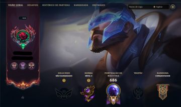 CONTA LOL - UNRANKED LEVEL 466 (VALOR A COMBINAR)