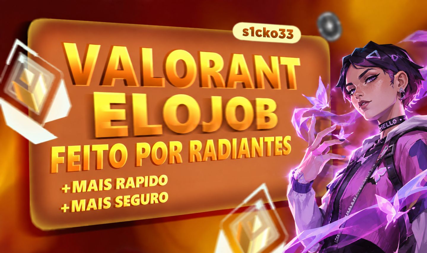 ELOJOB - DUOBOOST - PROMO DE (NOVO ATO) VALORANT!