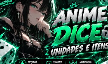 Anime Dice | Units Raras 100QD+ | Escolha o Seu Personagem | Menor Preço