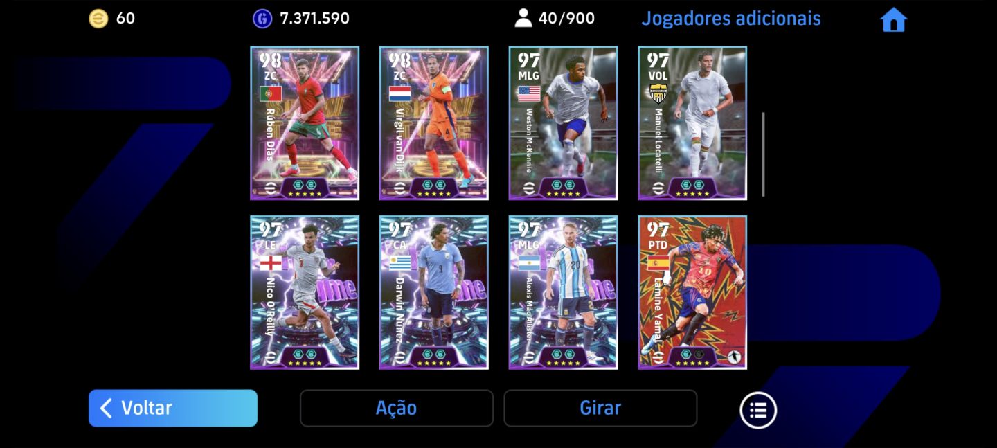Conta Efootball Recheada Mobile