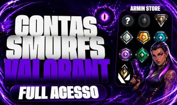 CONTA SMURF VALORANT COMPETITIVO E UNRANKED PROMOÇÃO DE 90%
