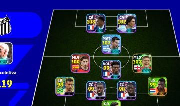 CONTA EFOOTBALL FULL 3120+ COM PACK DA FRANÇA, COM DARWIN NUNES, GERRARD 103,ETC