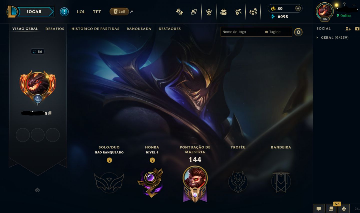 SMURF LEVEL 86 | 55 SKINS 61 CHAMP | HONRA 4 | FULL ACESSO
