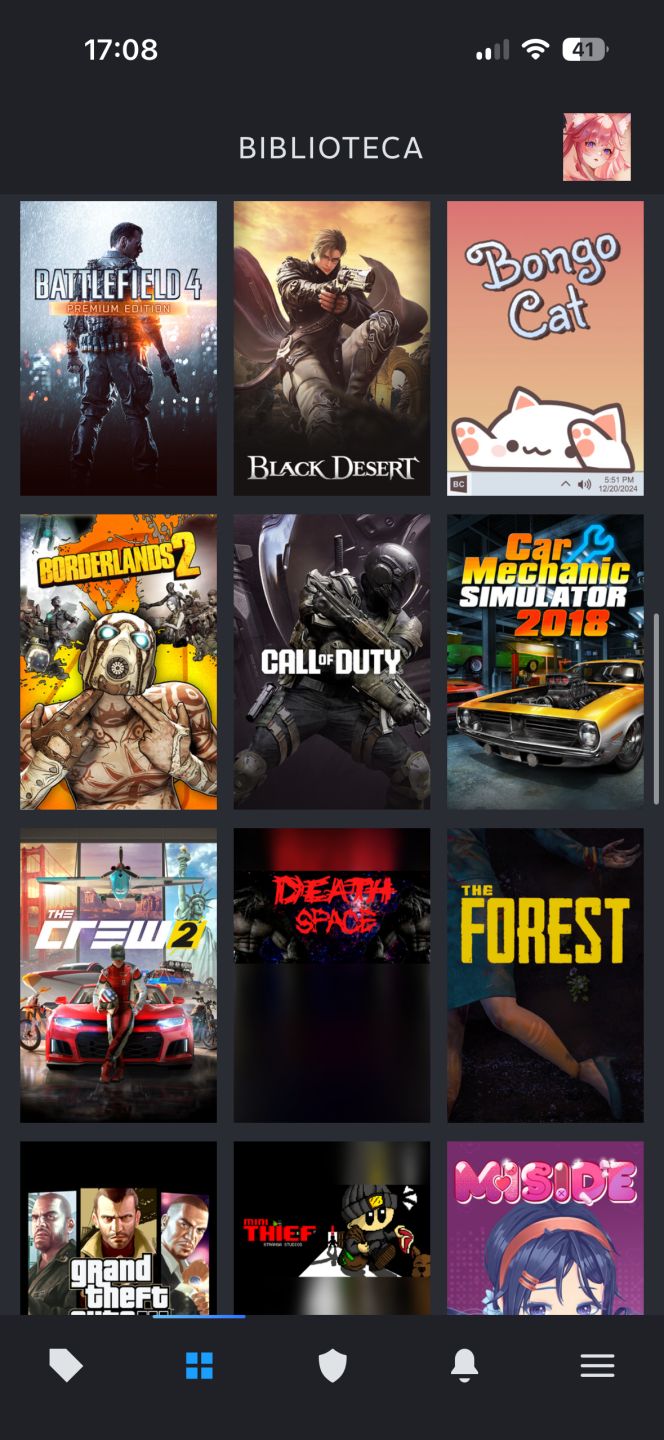 CONTA STEAM COMPLETA R$ 700$