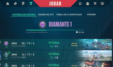 CONTA VALORANT DIAMANTE 1 TODOS AGENTES LIBERADOS