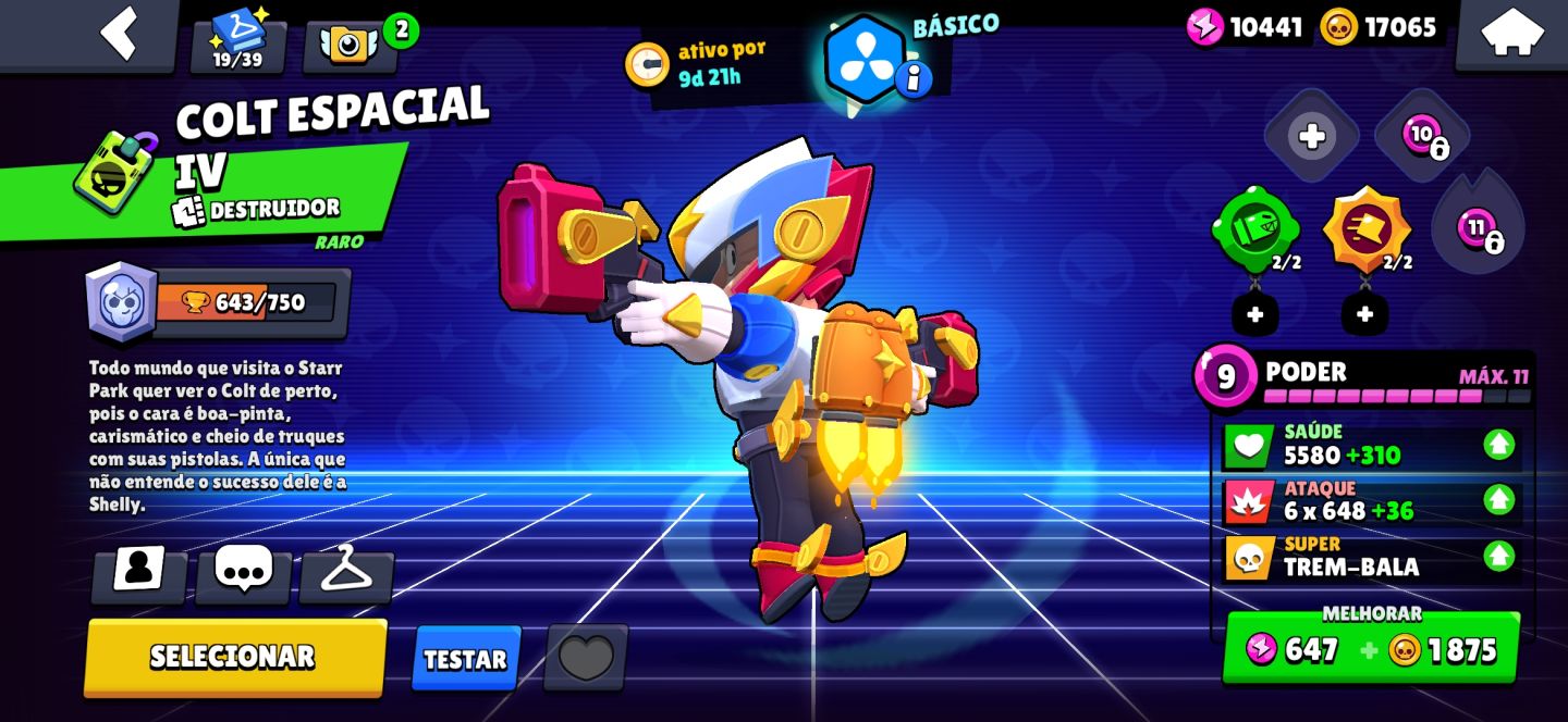 CONTA BRAWL STARS VETERANA (2018) 40K TROFÉUS MUITAS SKINS RARAS