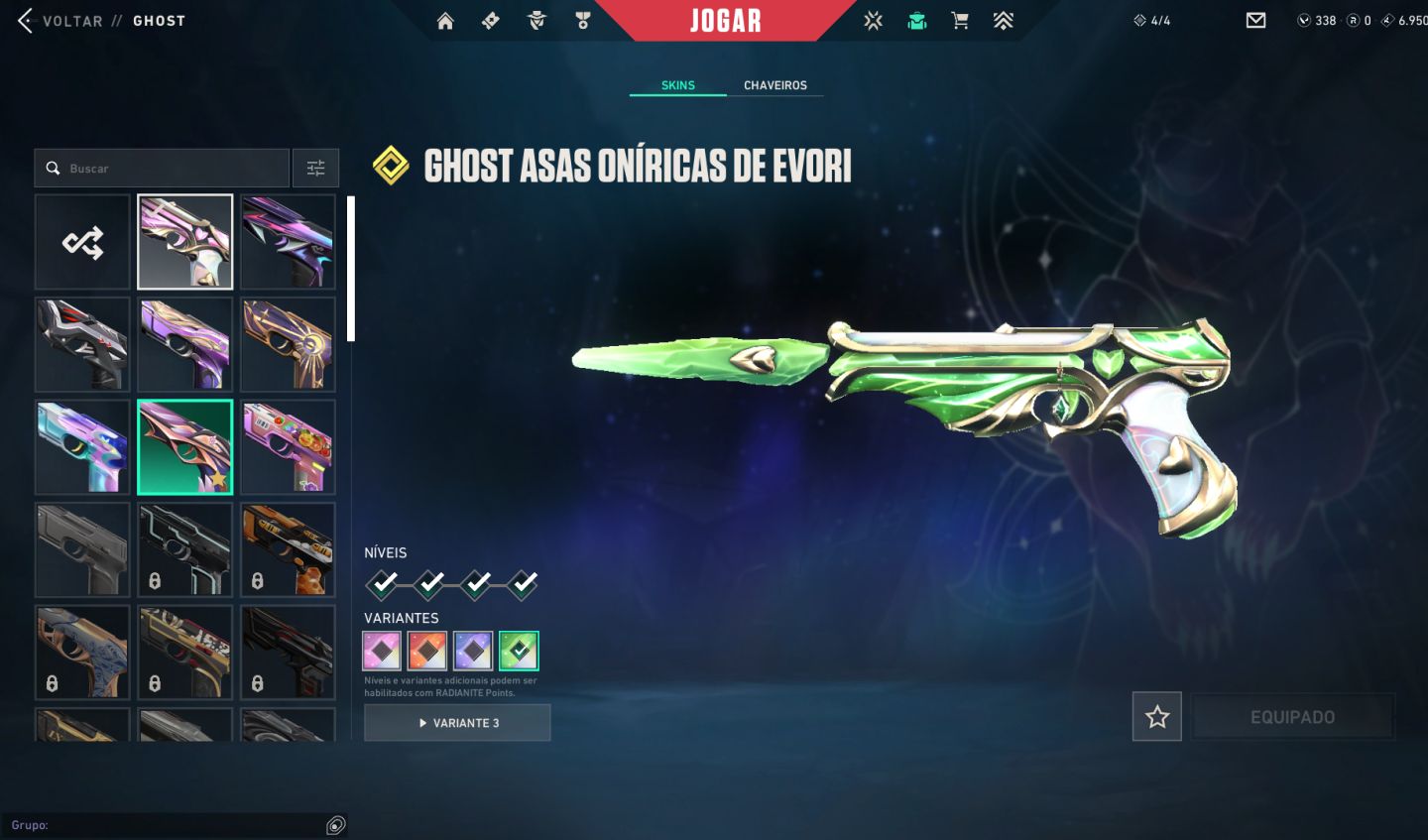 CONTA VALORANT EX-IMORTAL 1, 6,5K ACESSO TOTAL