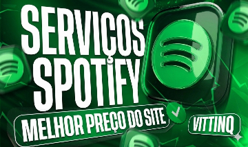 [MENOR PREÇO] -SPOTIFY SERVIÇOS | Seguidores, Salvamentos, Plays e Muito Mais!