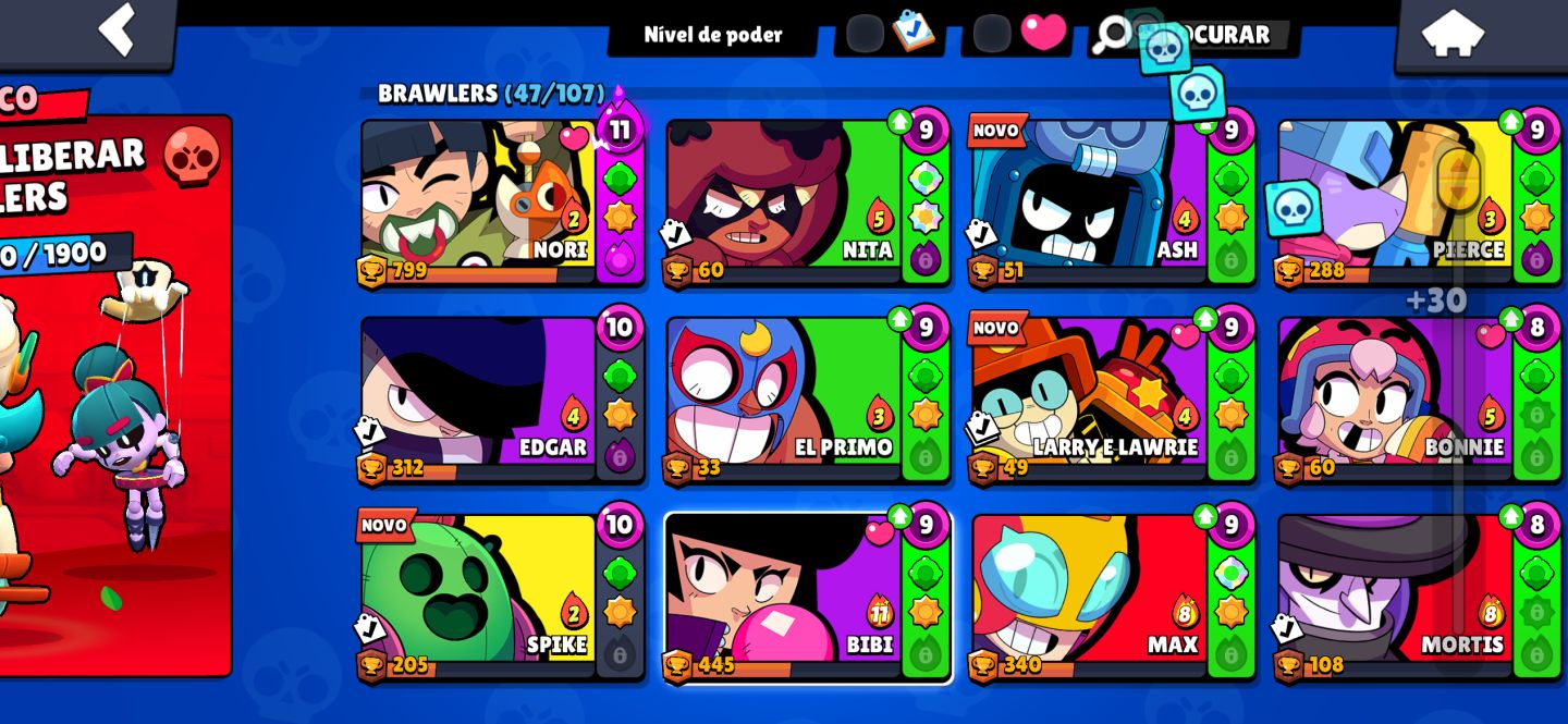 Conta brawl stars para iniciante