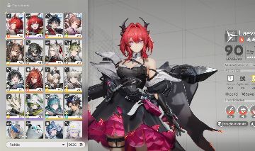 Conta Arknights Endfield Nivel 60 LaevatainC1 + Arma