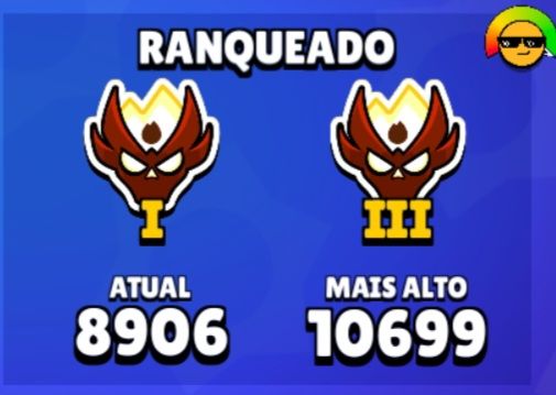 UPO MESTRE NA RANKED - ELOJOB BRAWL STARS