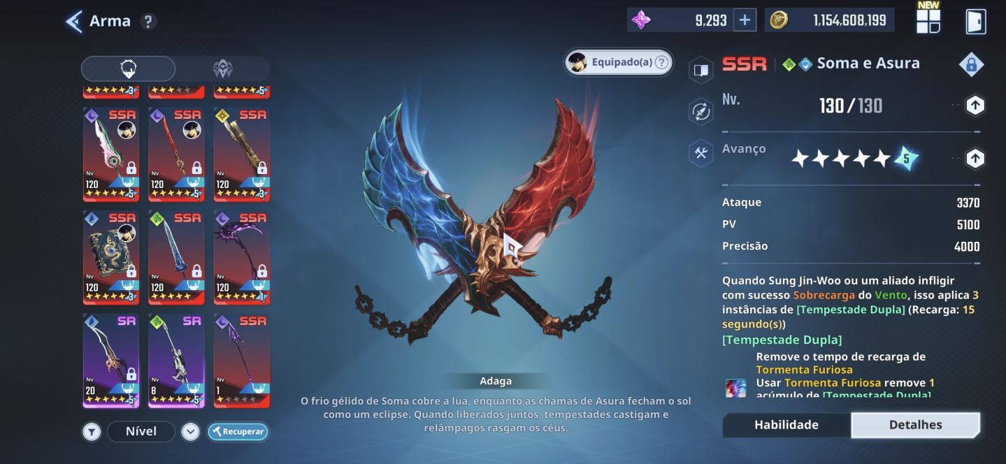 Conta Solo Leveling | Máximo Potencial Desbloqueado"