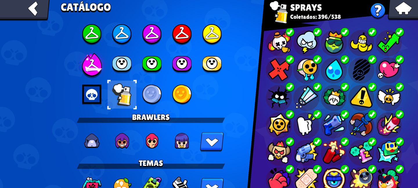 CONTA BRAWL STARS DE 2019 - RECURSOS e Itens exclusivos