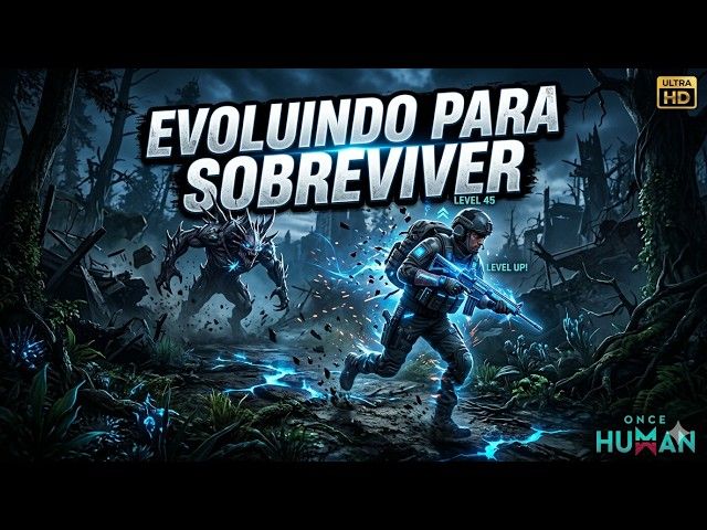 LÍDER EM ONCE HUMAN Domine o End-Game com o Único Serviço da Plataforma!