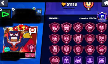 (PROMO INDISPENSÁVEL)Conta de Braw Stars com 51k de troféus muito rara