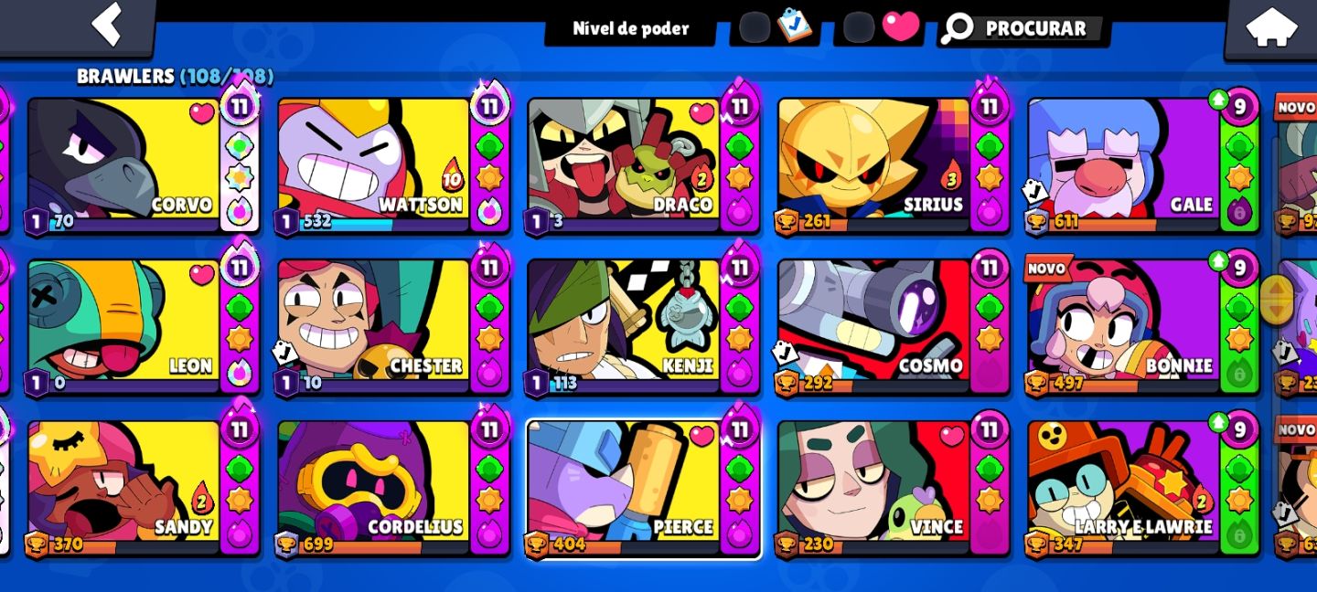 Venda de conta Brawl stars!