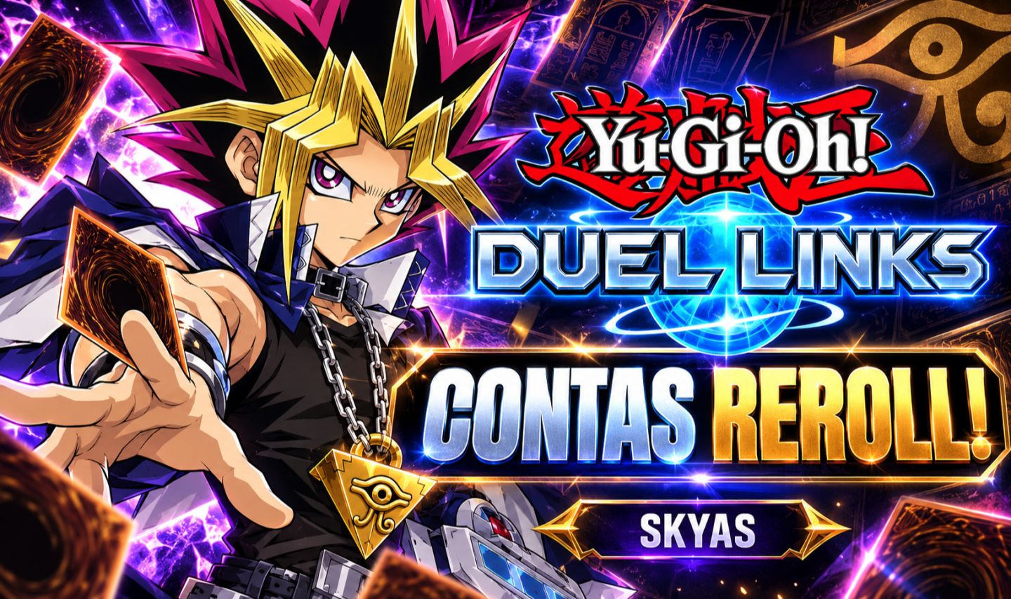 100.000+ Gemas | Yu-gi-oh! Duel Links | Contas Reroll