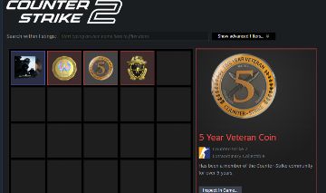 CONTA CS2 PRIME COM 3 MEDALHAS E PREMIER DISPONÍVEL - STEAM 13 ANOS!
