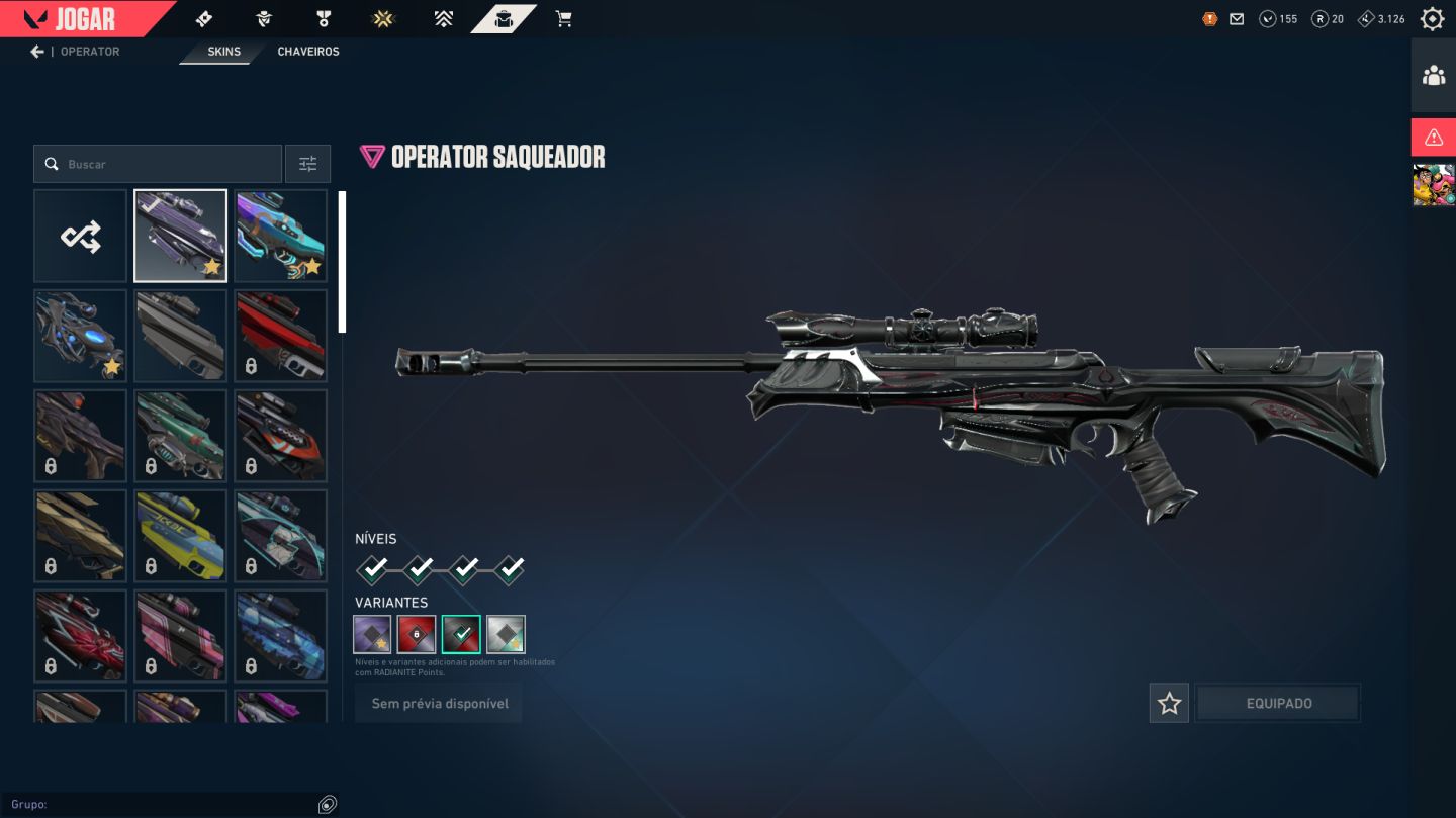 CONTA VALORANT FULL ACESSO COM DADOS DE RECUPERAÇÃO CHEIA DE SKINS