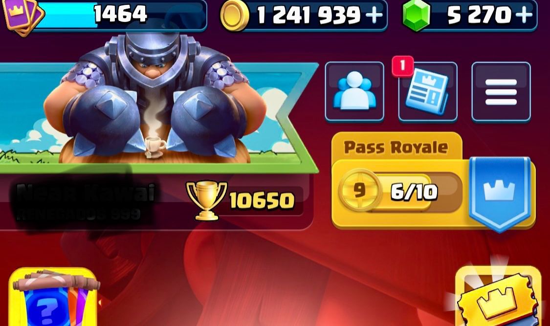 Conta Clash royale nvl 15 arena 26 mais conta clash of clans Cv 11 quase full