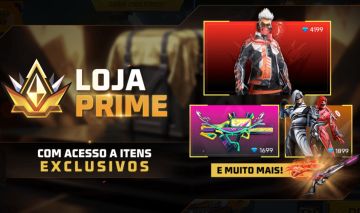 [ENTREGA RÁPIDA] CODIGUIN + LOJA PRIME OUTUBRO - FREE FIRE