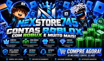 [Menor Preço] Contas Com Robux - Antigas - Vereficadas - Chat voz