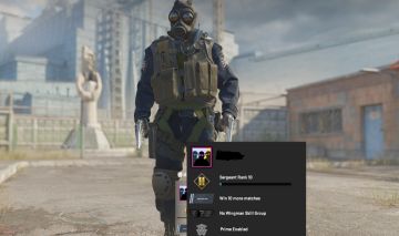 CONTA PRIME CS2 LVL 10 PREMIER LIBERADO