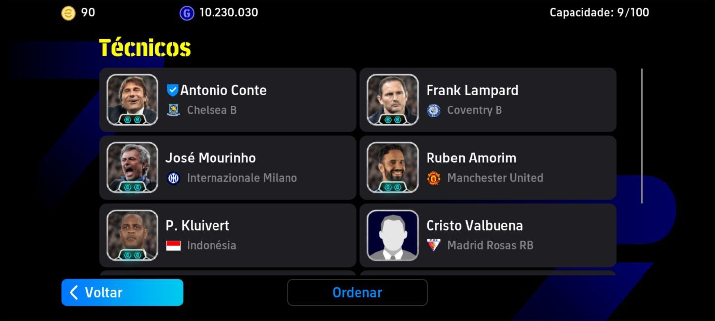 CONTA EFOOTBALL RARA! BEST 109 + ENDRICK BUGADO + RICE LISO + PIRLO PRIME E+++!