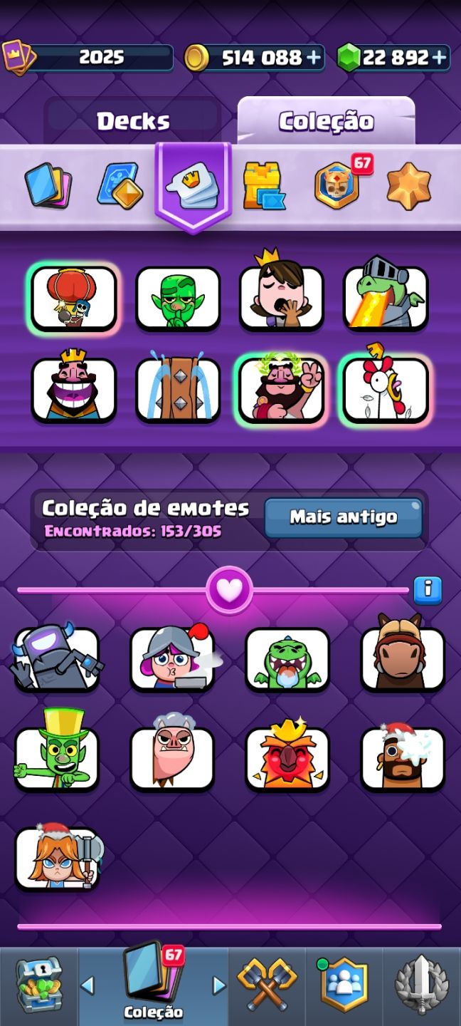 Conta 9 anos Clash royale