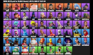 CONTA FORTNITE / 58 SKINS / 64 PICARETAS/ + DE 29K VBUCKS GASTOS