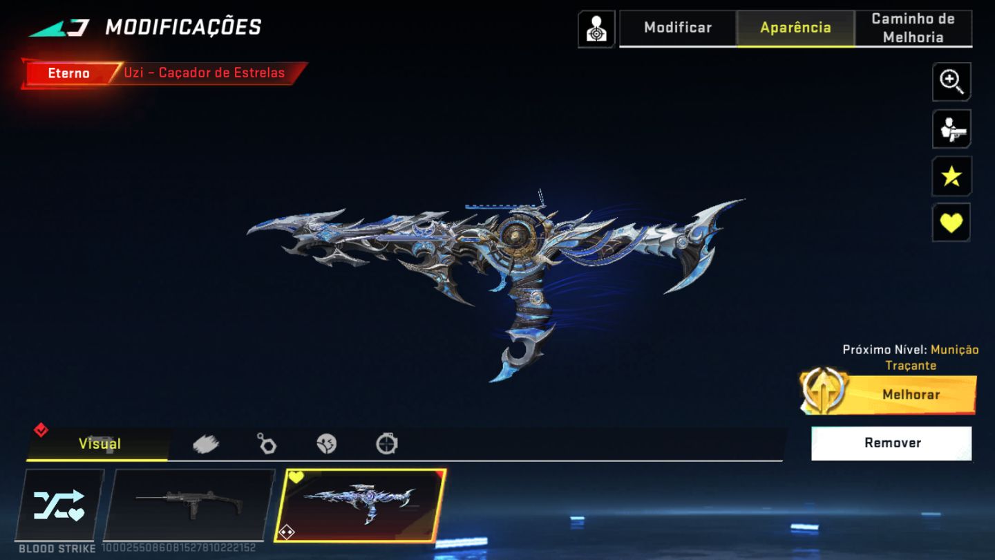 CONTA BLOODSTRIKE | INICIANTE COM ETERNA | UZI ETERNA | ZERO ETERNO | KATANA