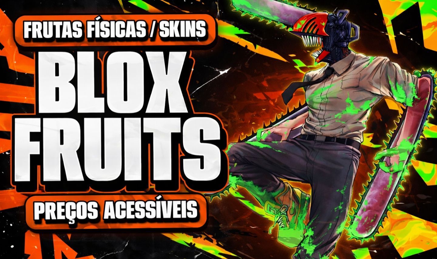 [PROMOÇÃO] ROBLOX - BLOX FRUITS | ARCSTEEL MAGNET | FÍSICAS | SKINS | MUTAÇÕES