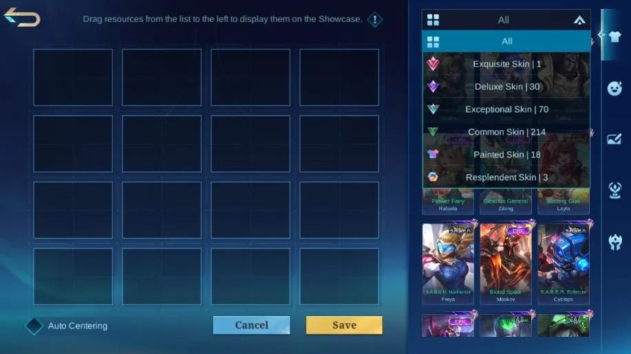 333 SKINS - FULL EMBLEMAS - FULL HEROIS