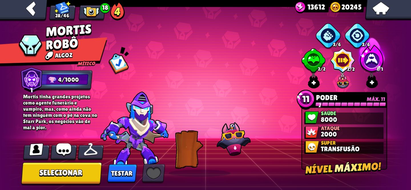 CONTA DE BRAWL STARS RARA (2019)